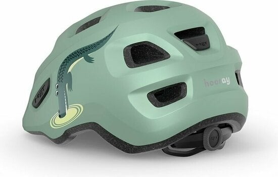 Dětská cyklistická helma MET Hooray Teal Crocodile/Matt XS (46-52 cm) Dětská cyklistická helma - 3