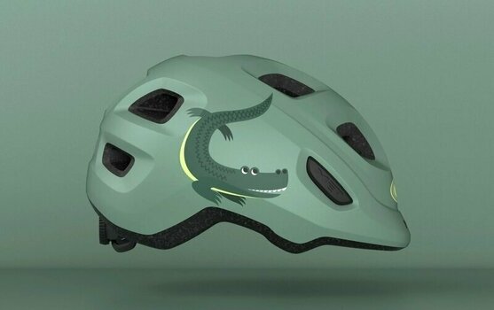 Dětská cyklistická helma MET Hooray Teal Crocodile/Matt XS (46-52 cm) Dětská cyklistická helma - 6
