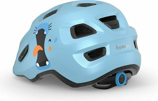 Dětská cyklistická helma MET Hooray Pale Blue Hippo/Matt XS (46-52 cm) Dětská cyklistická helma - 3