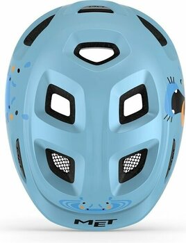 Dětská cyklistická helma MET Hooray Pale Blue Hippo/Matt XS (46-52 cm) Dětská cyklistická helma - 4