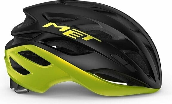Cykelhjelm MET Estro MIPS Black Lime Yellow Metallic/Matt Glossy M (56-58 cm) Cykelhjelm - 2