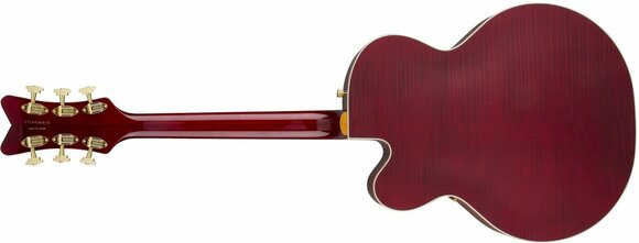 Guitarra semi-acústica Gretsch G6136TFM-DCHY Falcon Limited Edition, Dark Cherry Stain - 2