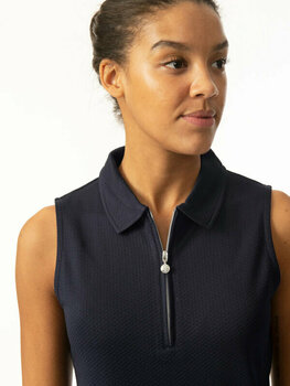 Polo košile Daily Sports Peoria Sleeveless Polo Shirt Dark Blue M - 5