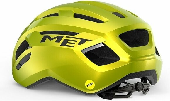 Cykelhjälm MET Vinci MIPS Lime Yellow Metallic/Glossy S (52-56 cm) Cykelhjälm - 3