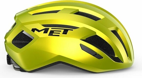 Fietshelm MET Vinci MIPS Lime Yellow Metallic/Glossy L (58-61 cm) Fietshelm - 2