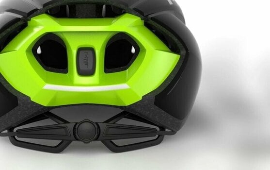 Cyklistická helma MET Strale Black Fluo Yellow Reflective/Glossy M (56-58 cm) Cyklistická helma - 7