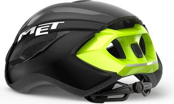 Bike Helmet MET Strale Black Fluo Yellow Reflective/Glossy L (58-62 cm) Bike Helmet - 3