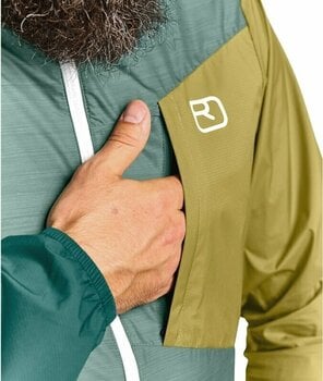 Giacca outdoor Ortovox Windbreaker Jacket M Arctic Grey M Giacca outdoor - 3