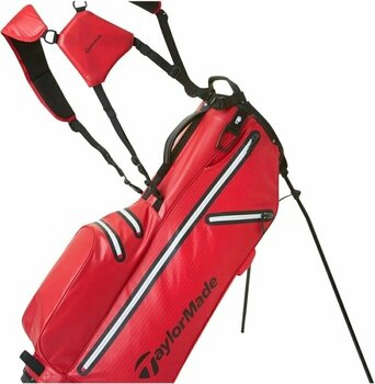 Bolsa de golf TaylorMade Flextech Waterproof Stand Bag Rojo Bolsa de golf - 2