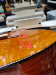 Guitarra clássica Yamaha CG 162 C 4/4 Natural Guitarra clássica (Danificado) - 2