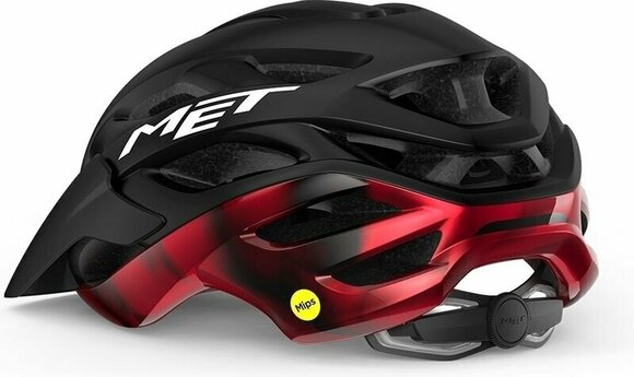 Bike Helmet MET Veleno MIPS Red Black/Matt Glossy S (52-56 cm) Bike Helmet - 3