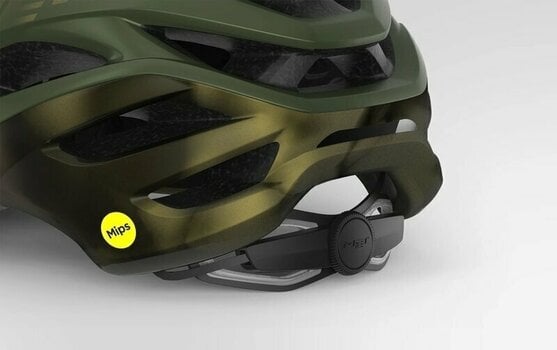 Bike Helmet MET Veleno MIPS Olive Iridescent/Matt M (56-58 cm) Bike Helmet - 8