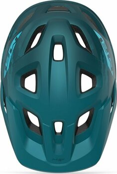 Bike Helmet MET Echo Petrol Blue/Matt S/M (52-57 cm) Bike Helmet - 4
