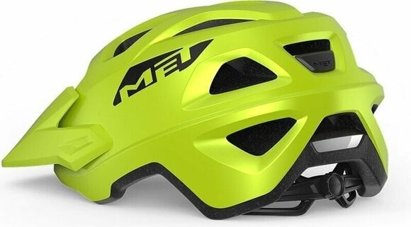 Cyklistická helma MET Echo Lime Green/Matt S/M (52-57 cm) Cyklistická helma - 3