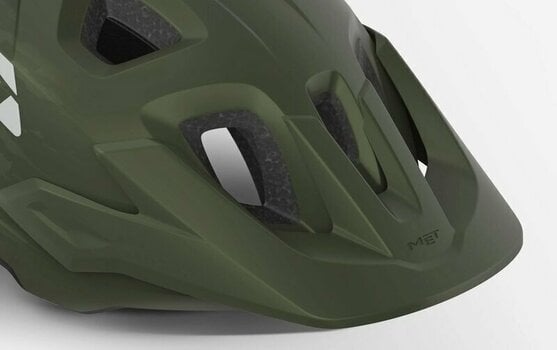 Cyklistická helma MET Echo Lime Green/Matt S/M (52-57 cm) Cyklistická helma - 5