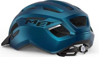 Bike Helmet MET Allroad Blue Metallic/Matt - 2