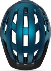 Bike Helmet MET Allroad Blue Metallic/Matt - 3