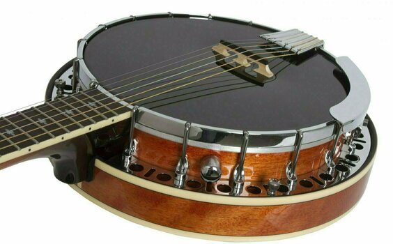 Банджо Epiphone Stagebird Banjo 6-string Electric Red Mahogany - 4