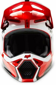 Casco FOX V1 Leed Helmet Dot/Ece Flo Red S Casco - 5