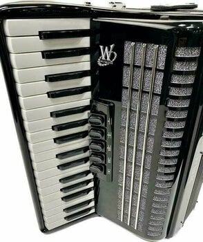Accordéon à touches
 Weltmeister Achat 80 34/80/III/5/3 Noir Accordéon à touches (Déjà utilisé) - 3