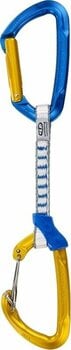 Mousqueton escalade Climbing Technology Berry Set DY Dégainer rapidement Blue/Gold Solid Straight/Wire Straight Gate 12.0 - 2