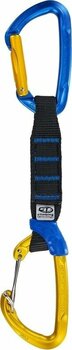 Mousqueton escalade Climbing Technology Berry Set NY Pro Dégainer rapidement Blue/Gold Solid Straight/Wire Straight Gate 12.0 - 2