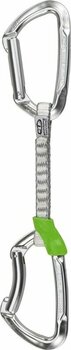 Plezalna vponka Climbing Technology Lime Set DY Quickdraw Silver Solid Straight/Solid Bent Gate 12.0 - 2