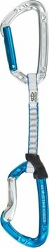 Karabiner Climbing Technology Aerial Pro Set DY Quickdraw Silver/Light Blue Solid Straight/Solid Bent Gate 12.0 - 2