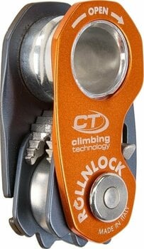 Sicherheitsausrüstung zum Klettern Climbing Technology RollNLock Ascender Orange/Anthracite - 2
