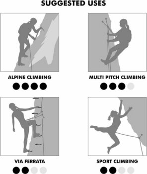 Imbracatura da arrampicata Climbing Technology Anthea M/L Anthracite/Cyclamen Imbracatura da arrampicata - 3