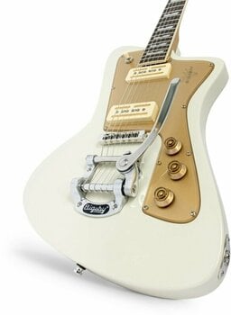 Guitarra elétrica Baum Guitars Original Series - Wingman TD Vintage White - 3