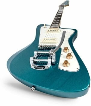 Električna gitara Baum Guitars Original Series - Wingman W Coral Blue - 5