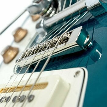 Guitarra elétrica Baum Guitars Original Series - Wingman W Coral Blue - 8