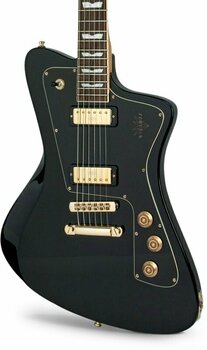 Elektrická kytara Baum Guitars Original Series - Wingman W Pure Black - 3