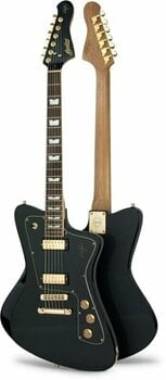 Električna gitara Baum Guitars Original Series - Wingman W Pure Black Električna gitara - 4