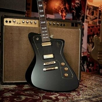 Elektrische gitaar Baum Guitars Original Series - Wingman W Pure Black - 8