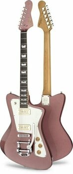 Electric guitar Baum Guitars Original Series - Wingman W Burgundy Mist - 3