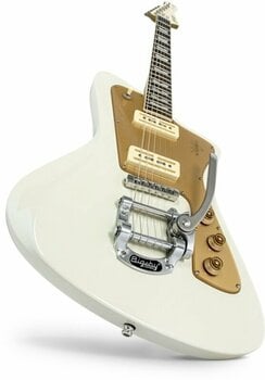 Guitare électrique Baum Guitars Original Series - Wingman W Vintage White - 4