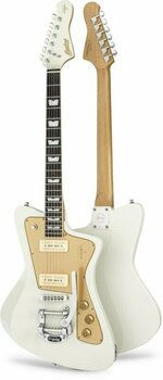 Elektriska gitarrer Baum Guitars Original Series - Wingman W Vintage White - 9