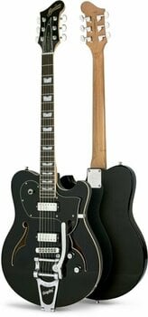Halvakustisk guitar Baum Guitars Original Series - Leaper Tone TD Pure Black - 5
