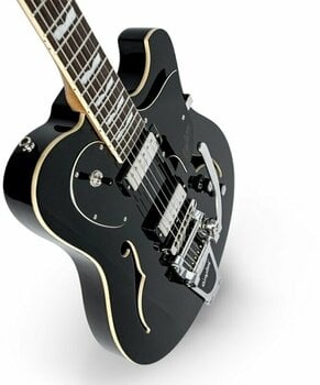 Halvakustisk guitar Baum Guitars Original Series - Leaper Tone TD Pure Black - 8