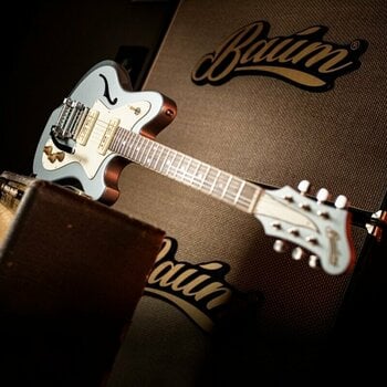 Elektromos gitár Baum Guitars Original Series - Conquer 59 TD Skyline Blue - 10