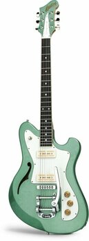 Elektrisk guitar Baum Guitars Original Series - Conquer 59 TD Silver Jade - 4