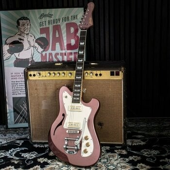Electric guitar Baum Guitars Original Series - Conquer 59 W Burgundy Mist - 6