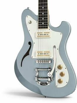 Elektriska gitarrer Baum Guitars Original Series - Conquer 59 W Skyline Blue - 3