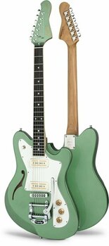 E-Gitarre Baum Guitars Original Series - Conquer 59 W Silver Jade - 4