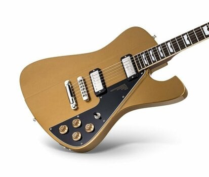 Elektrická kytara Baum Guitars Original Series - Backwing Inca Gold - 4