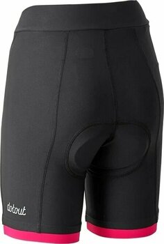 Kolesarske hlače Dotout Instinct Women's Shorts Black /Fuchsia S Kolesarske hlače - 2