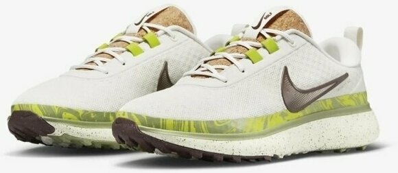 Calçado de golfe para homem Nike Infinity Ace Next Nature Golf Shoes Phantom/Oil Green/Sail/Earth 39 - 5
