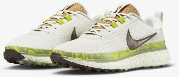 Calçado de golfe para homem Nike Infinity Ace Next Nature Golf Shoes Phantom/Oil Green/Sail/Earth 42 - 5